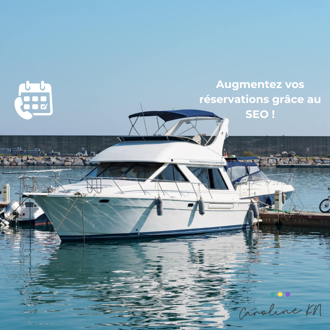 Activités nautiques réservations SEO